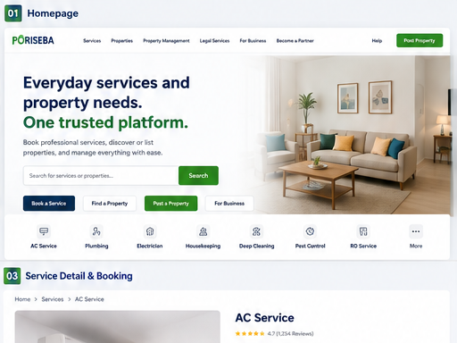 PORISEBA website demo